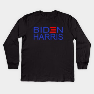Biden Harris Kids Long Sleeve T-Shirt